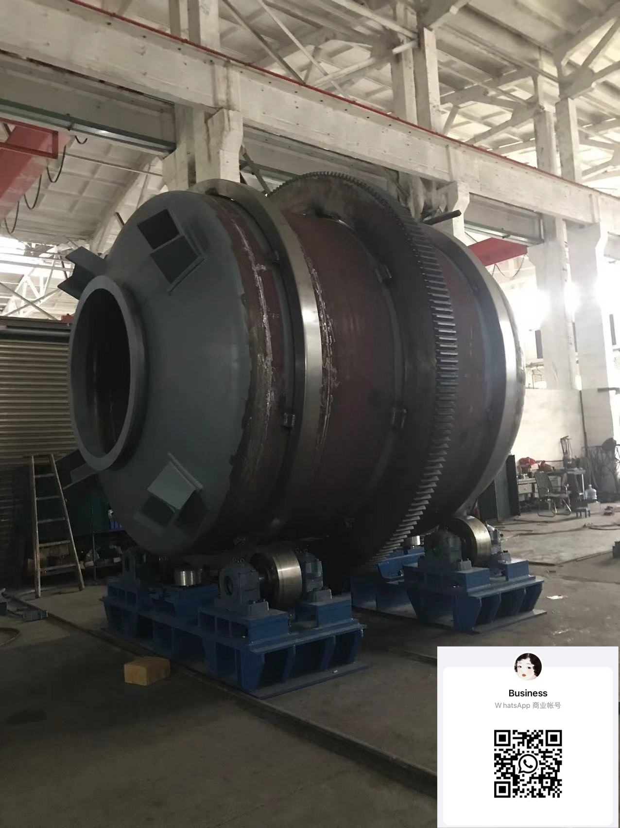 We Make From 1T to 30 Ton  Per Batch Rotary Furnace for Used Lead Acid Battery Recycling with Gas or Fuel Oil burner System