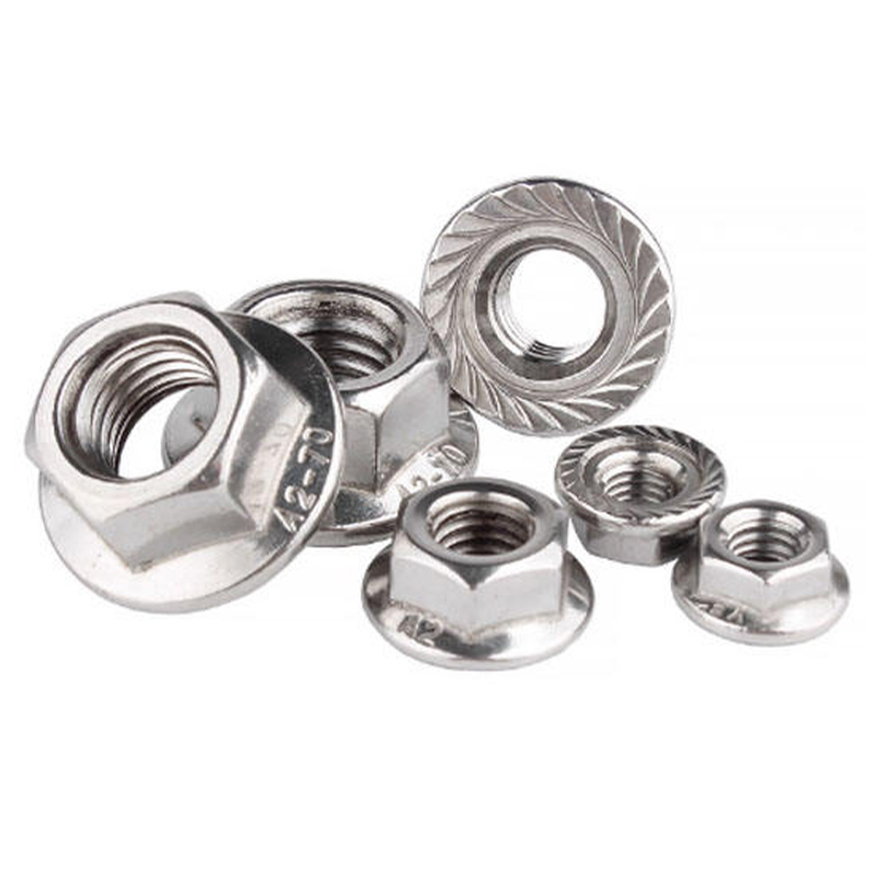 Stainless Steel Flange Nuts Fasteners