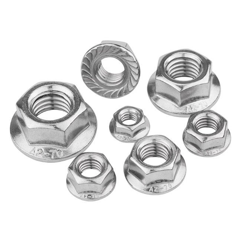 Stainless Steel Flange Nuts Fasteners