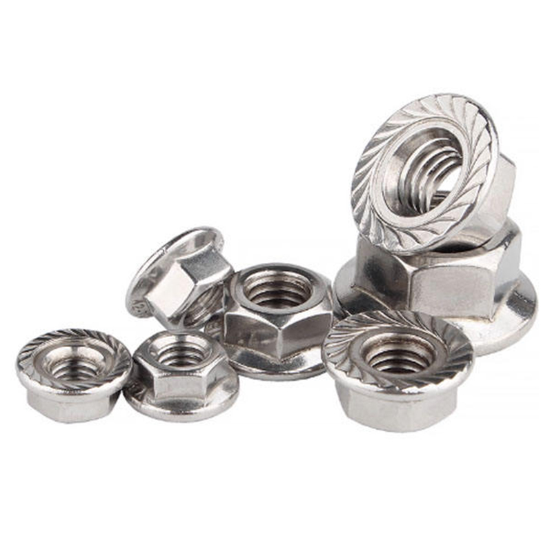 Stainless Steel Flange Nuts Fasteners
