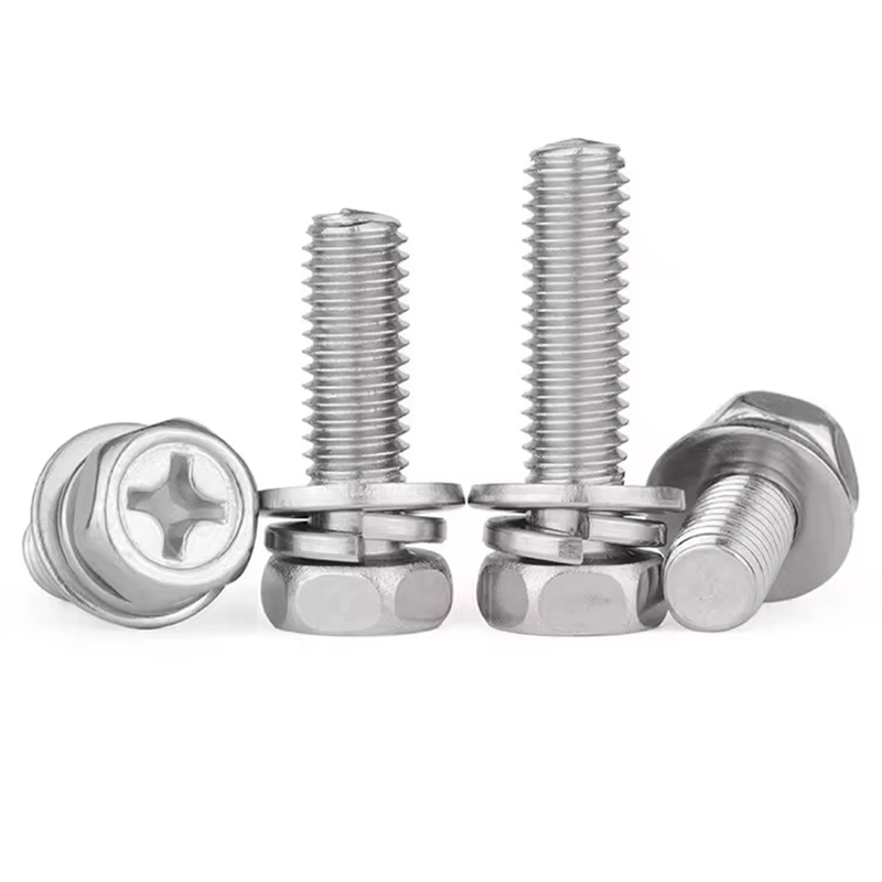 Stainless Steel Combination Drive Screws Fasteners