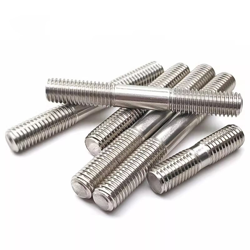 Precision Fully Threaded Carbon Double Head Screws Fasteners