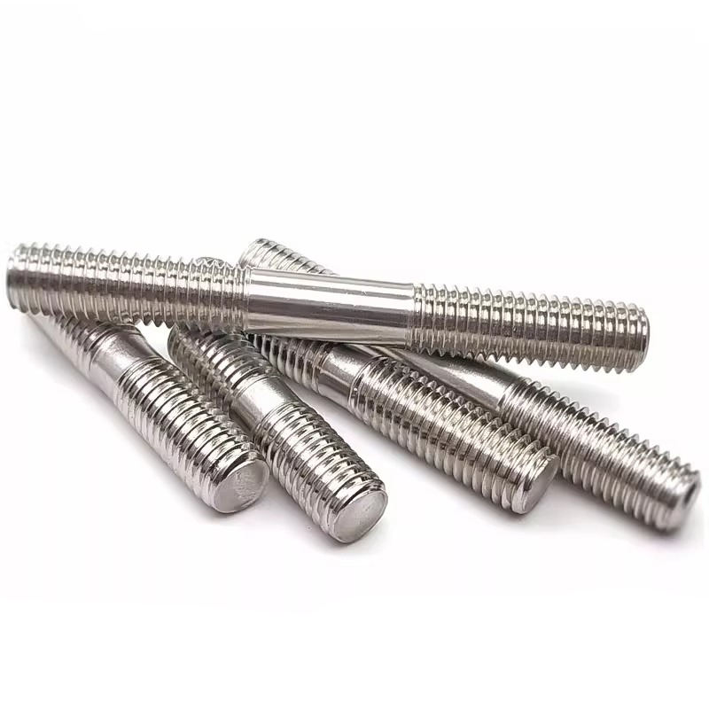 Precision Fully Threaded Carbon Double Head Screws Fasteners