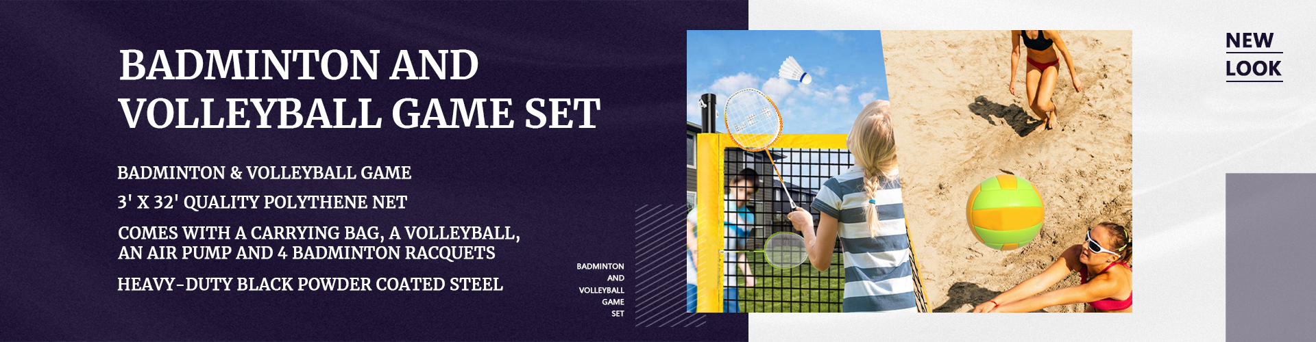 badminton net set
