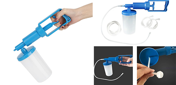 NL116 Automatic syringe with bottle holder