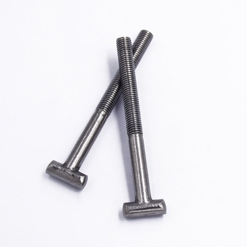 High-Precision Carbon Steel Zinc Plated Partially Threaded T-Screws