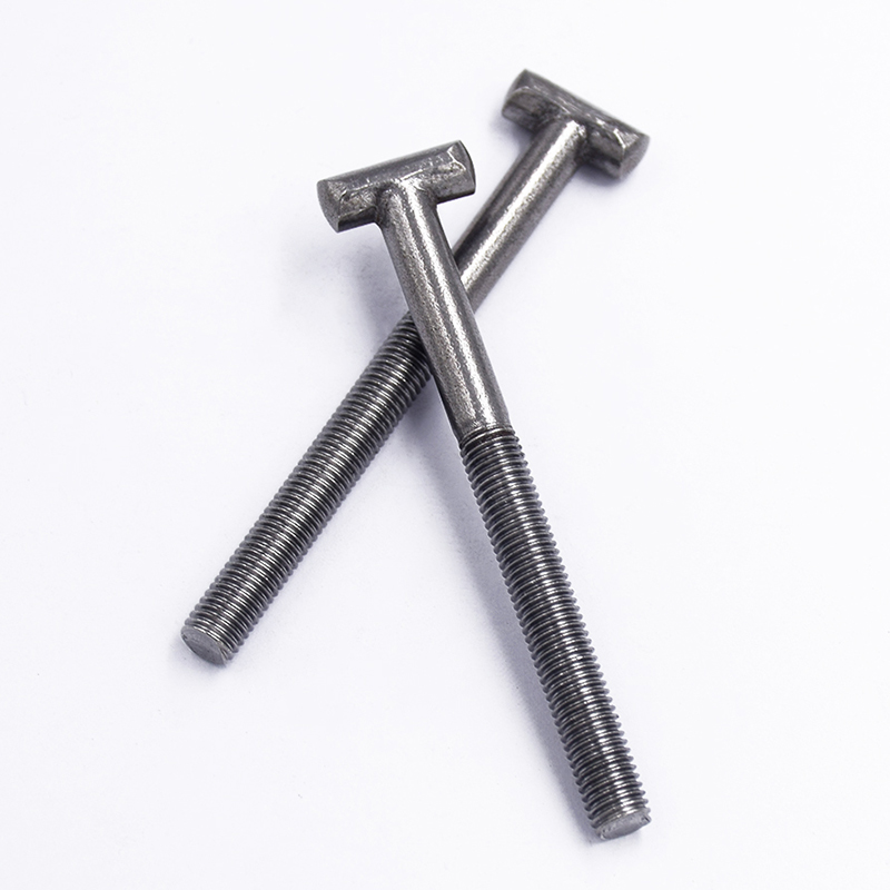 High-Precision Carbon Steel Zinc Plated Partially Threaded T-Screws