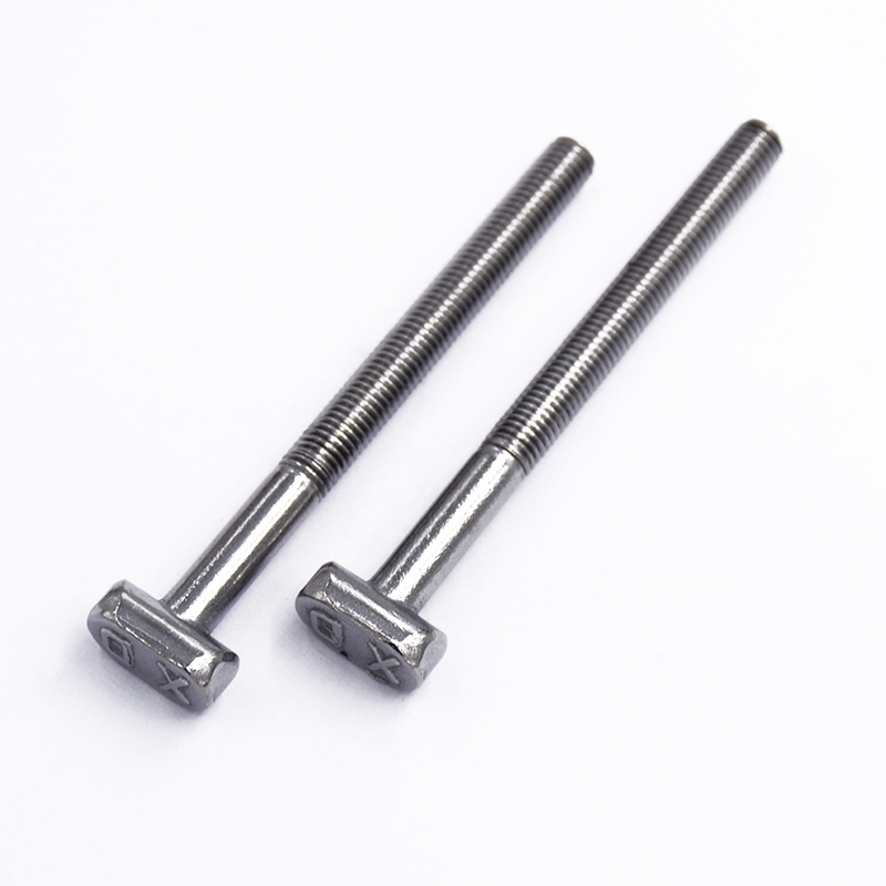 High-Precision Carbon Steel Zinc Plated Partially Threaded T-Screws