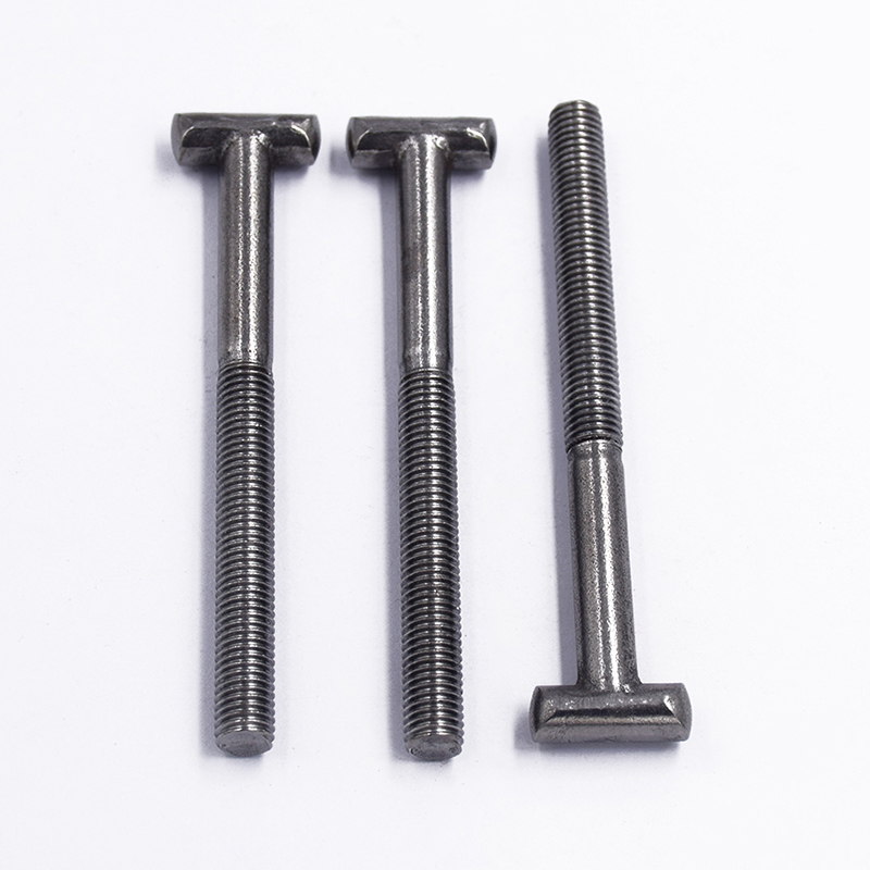 High-Precision Carbon Steel Zinc Plated Partially Threaded T-Screws