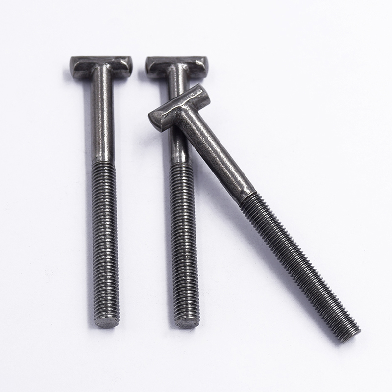 High-Precision Carbon Steel Zinc Plated Partially Threaded T-Screws