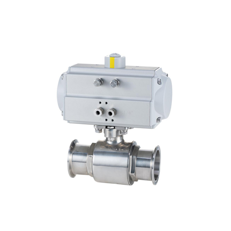 Pneumatic Quick-Connect Ball Valve