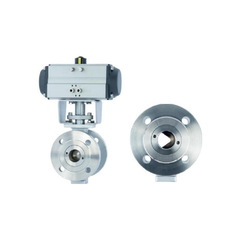 Pneumatic V-Port Ball Valve