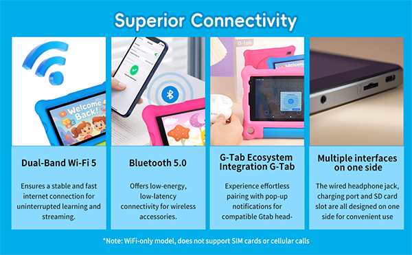 G-Tab PAD7 Kids Tablet
