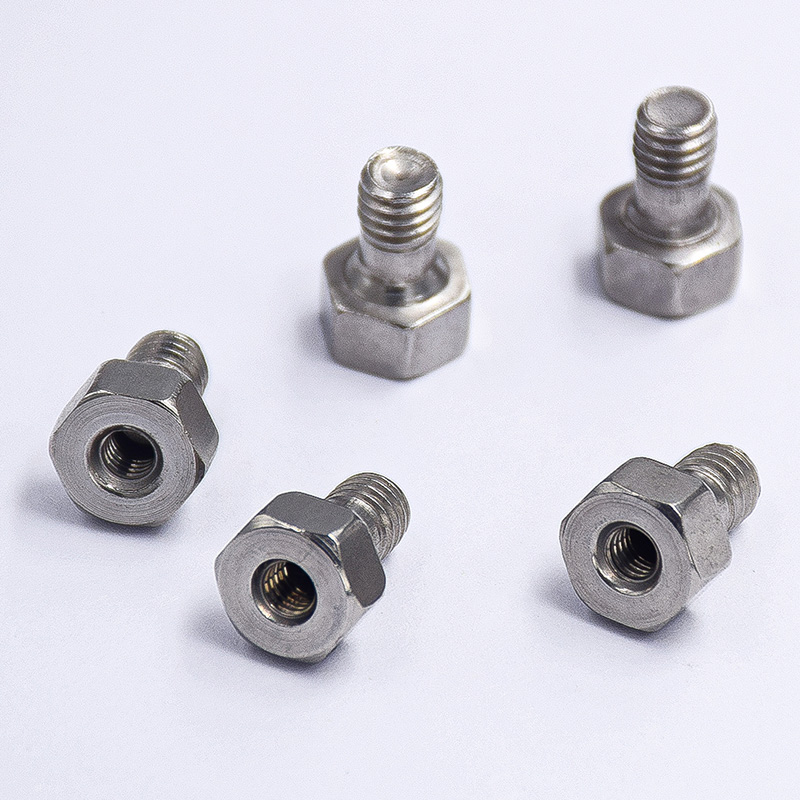 Stainless Steel Non-Standard Screws With Set External Hexagonal Fastening And Internal Thread