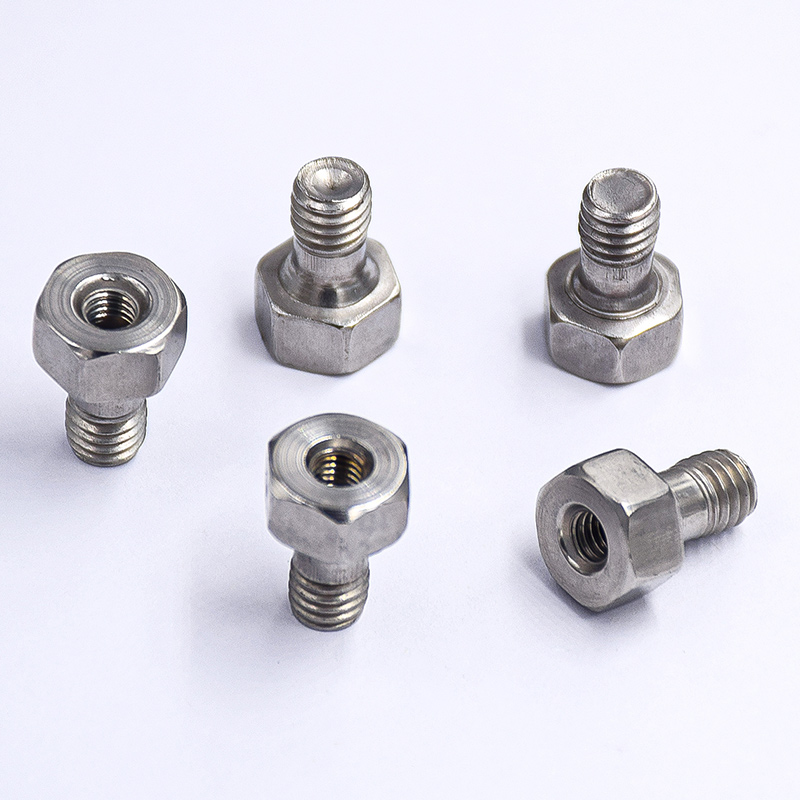 Stainless Steel Non-Standard Screws With Set External Hexagonal Fastening And Internal Thread