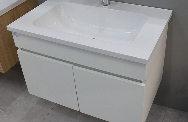 Matte Art Square Round Washing Single Basin Table Bathroom Cabinet Ceramic Basin