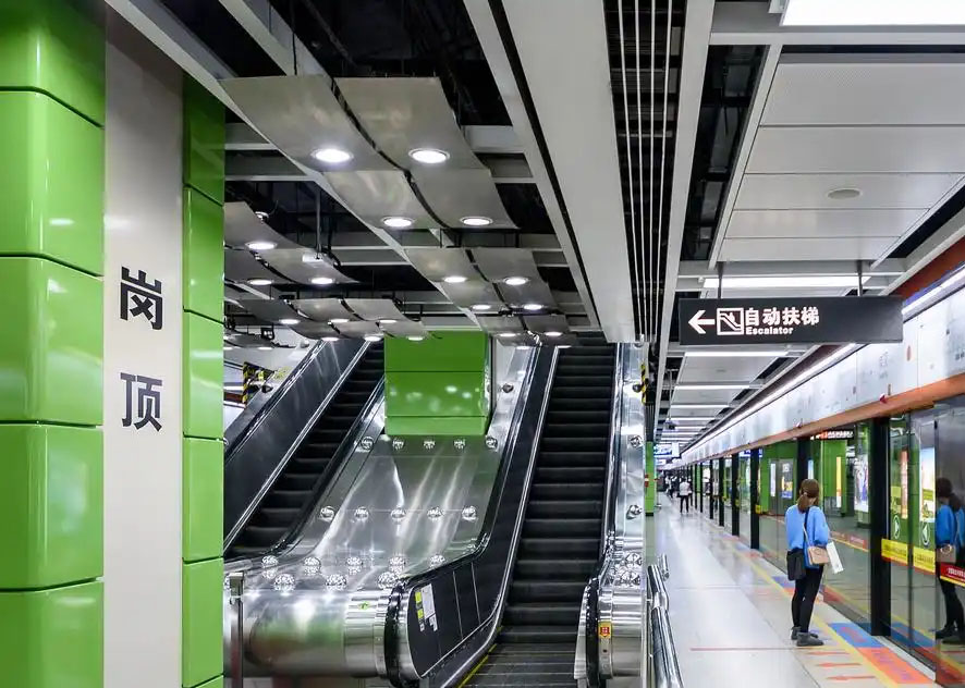 The effect of electric heat tracing band for subway