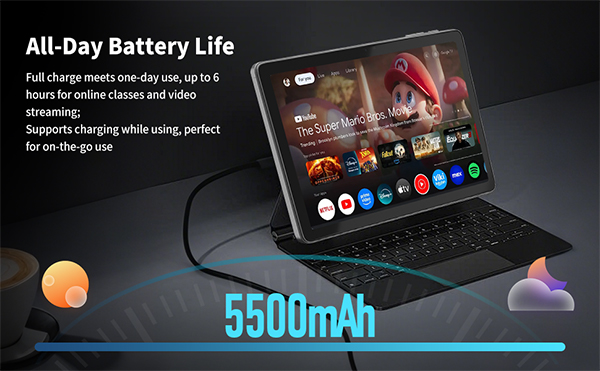 7 Inch Kids Tablet With Software