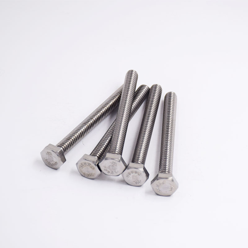 Stainless Steel Full Thread Hexagon Head Screw