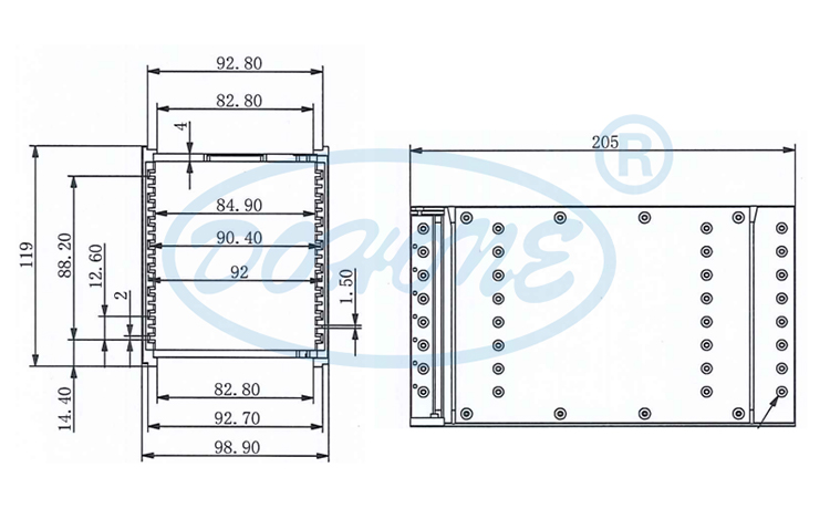Peek Lead Frame Magazine 15 Slots