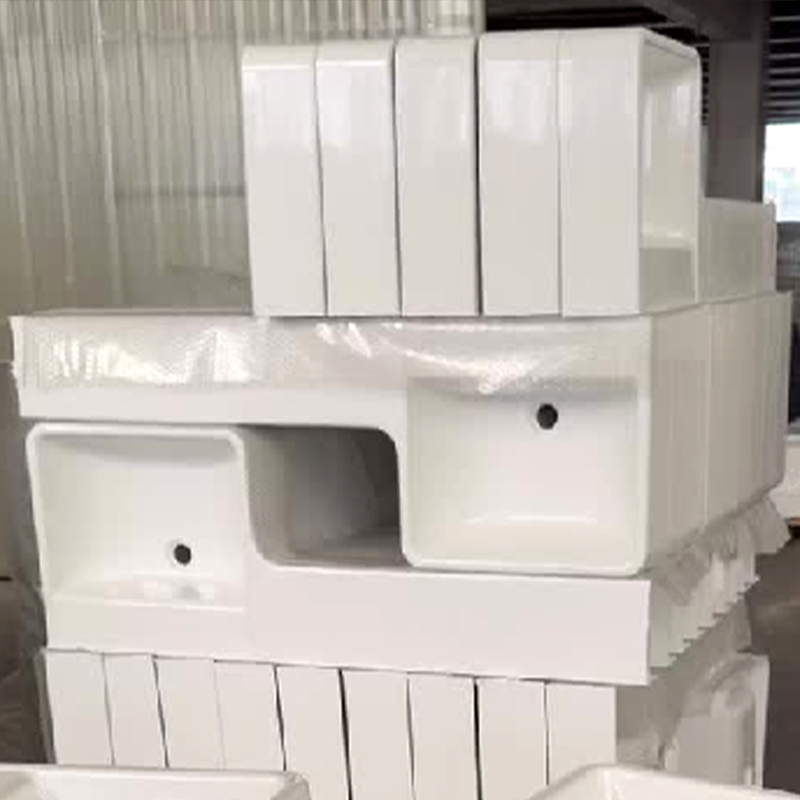 Aviation-Grade SMC P-Shaped Basin