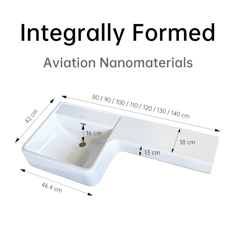 Aviation-Grade SMC P-Shaped Basin