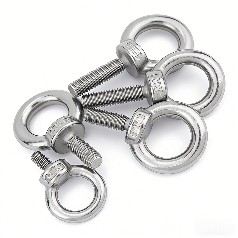 304 Stainless Steel Ring Hooking Nut Screws Eyebolts