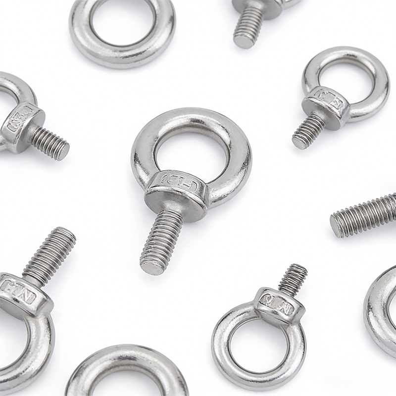 304 Stainless Steel Ring Hooking Nut Screws Eyebolts
