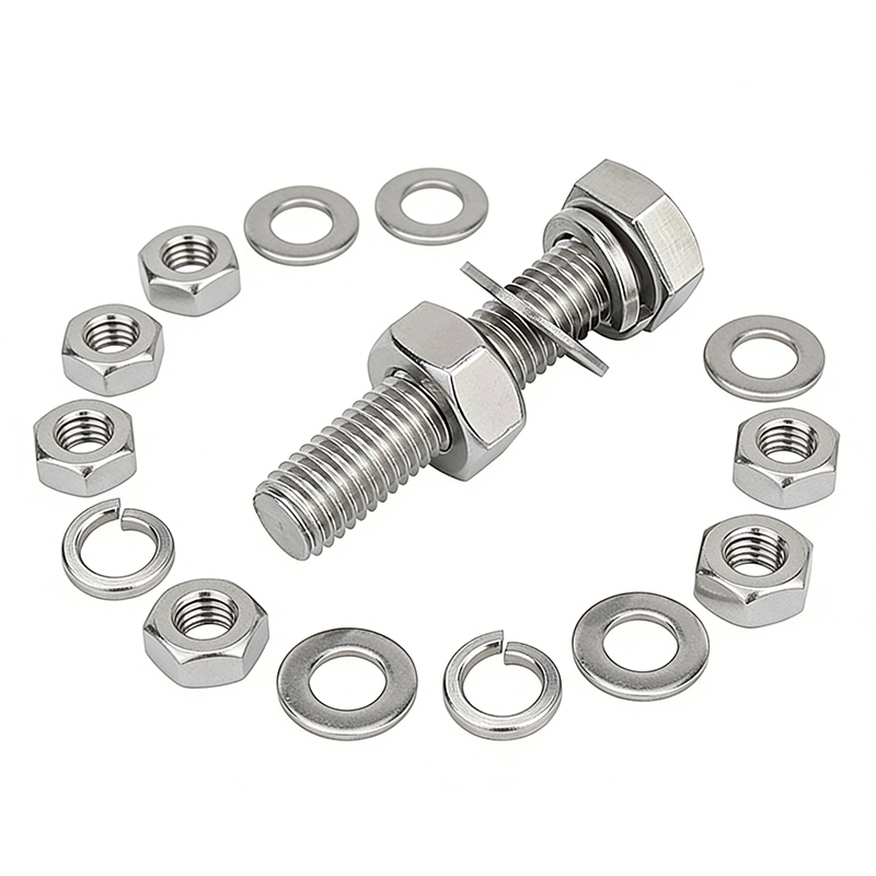 304 Stainless Steel External Hexagonal Assembly Component