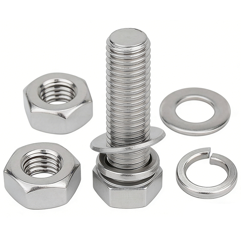304 Stainless Steel External Hexagonal Assembly Component