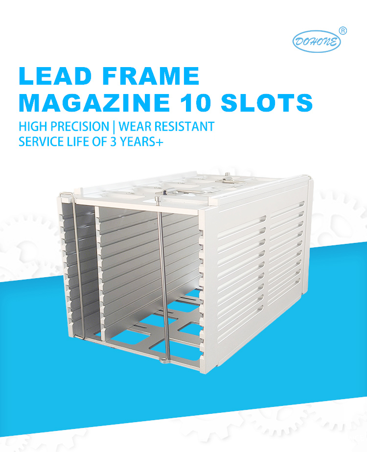 10 Slot Lead Frame Magazine with 192mm Inner Width