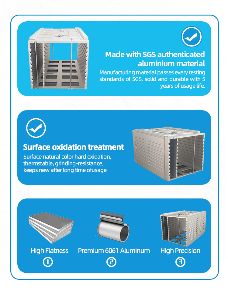 10 Slot Lead Frame Magazine with 192mm Inner Width