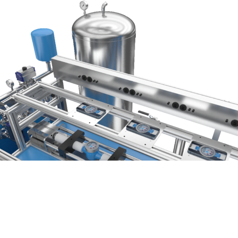 DN15-D25 Fully Automatic Water Meter Test Bench (Horizontal Type)