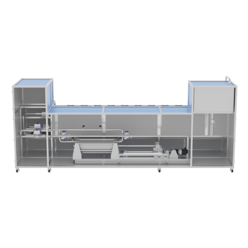 DN15-D25 Fully Automatic Double-Row Piston Type Water Meter Test Bench (Horizontal Type)