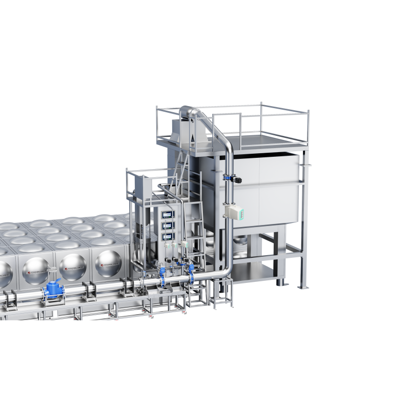 DN50-D200 Fully Automatic Liquid Flow Test Bench(Tube‑replacement Type - Mass Method)