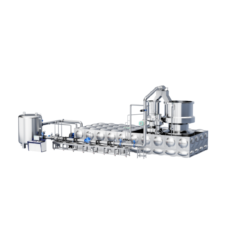 DN50-D200 Fully Automatic Static Mass Flow Mechanism Liquid Flow Test Bench (Tube‑replacement Type - Volumetric Method)