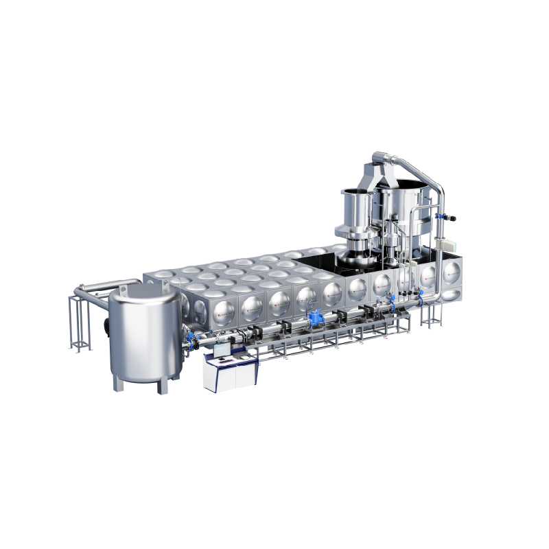 DN50-D200 Fully Automatic Static Mass Flow Mechanism Liquid Flow Test Bench (Tube‑replacement Type - Volumetric Method)