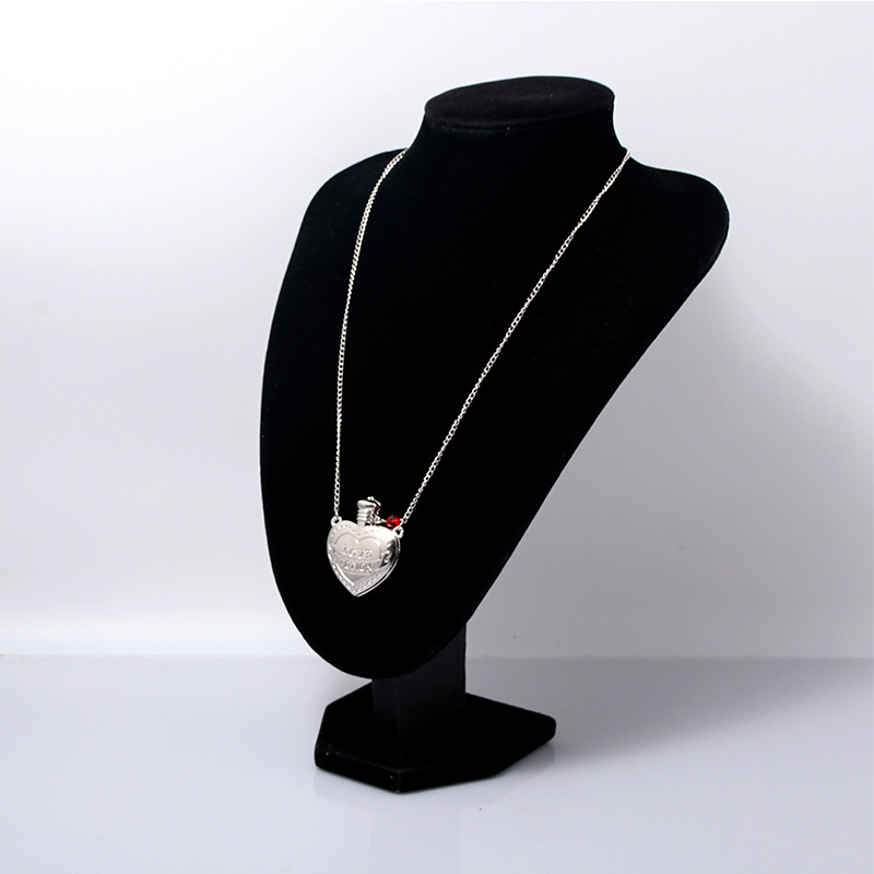 Love Potion Heart Bottle Pendant Necklace