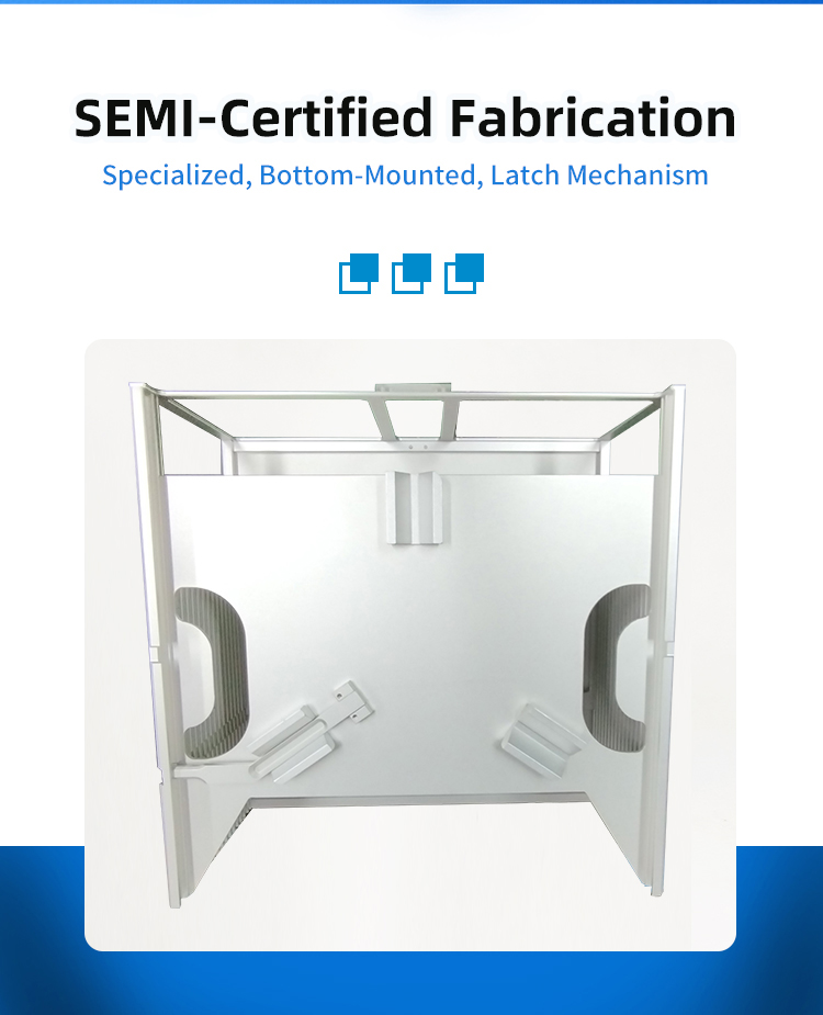 12-Inch 13-Slot A73-R1 Wafer Frame Cassette (10mm Slot Pitch)