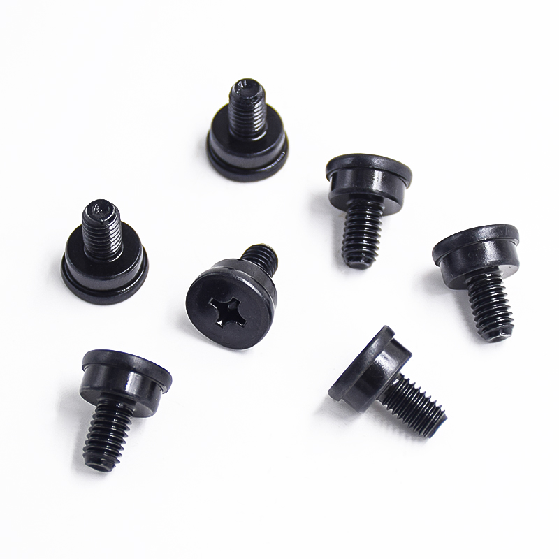 Non-Standard Blackened Cross-Step Screws