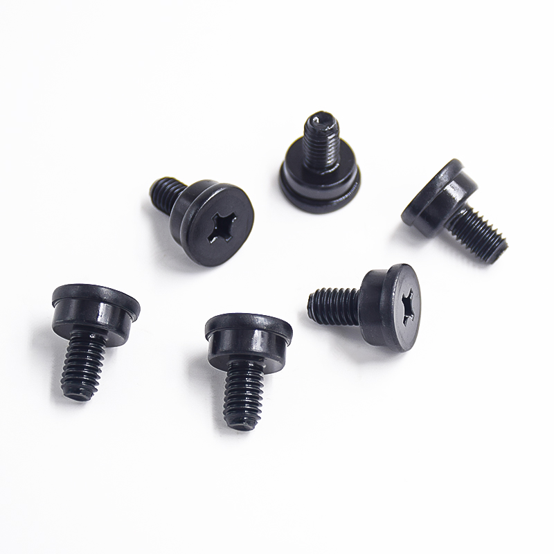 Non-Standard Blackened Cross-Step Screws
