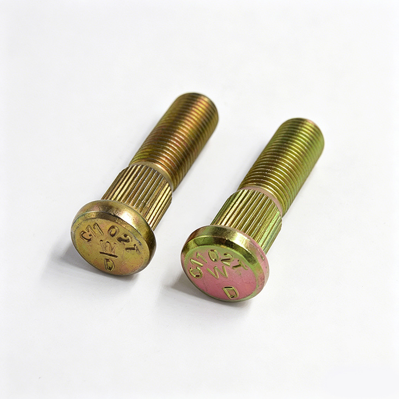 Colored Embossed Wheel Hub Bolts