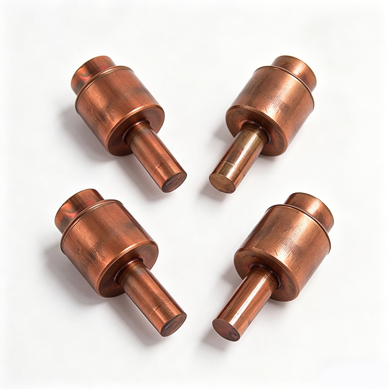 Purple Copper Stepped Cold Heading Parts