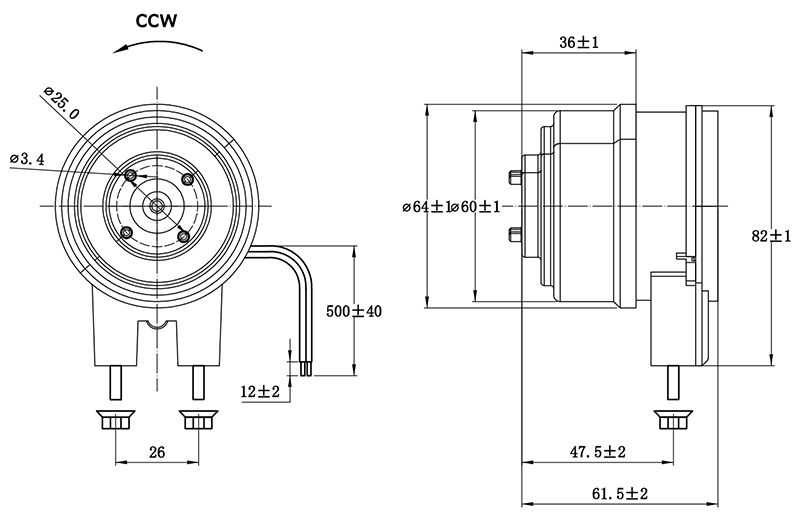 Brushless DC Motor 4806-S01