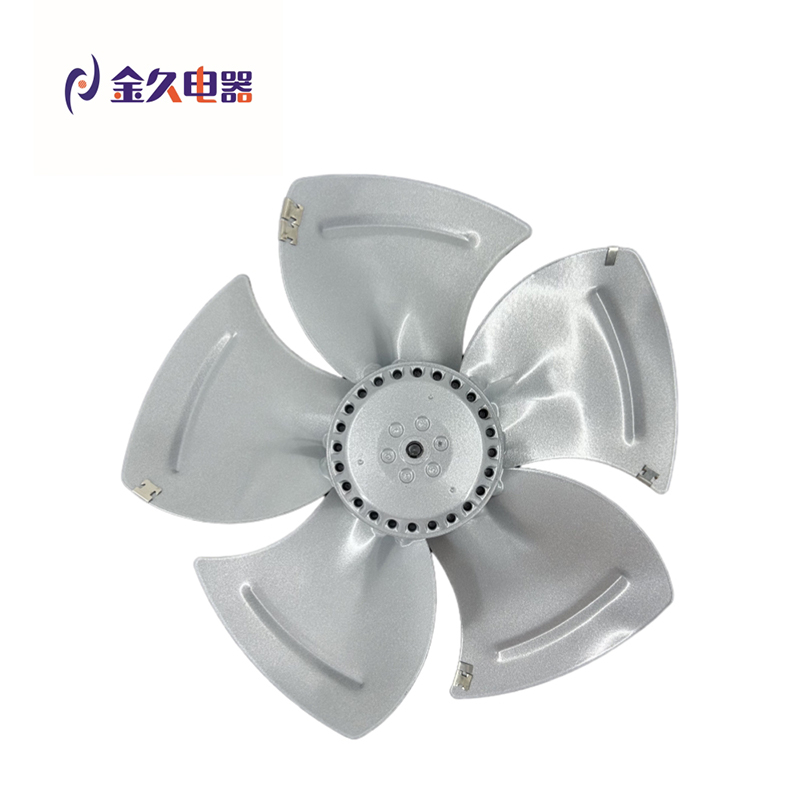 Stainless Steel Silver-colored Axial Fan