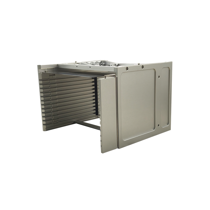 8-Inch 12-Slot B52-R0 Wafer Frame Cassette (12.68mm Slot Pitch)