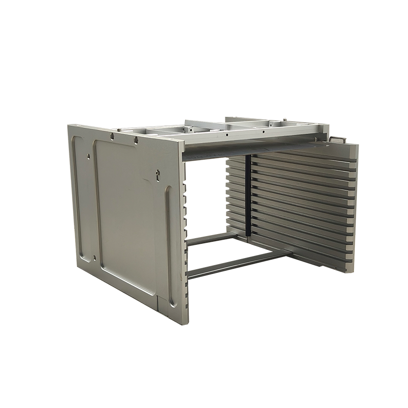 8-Inch 12-Slot B52-R0 Wafer Frame Cassette (12.68mm Slot Pitch)