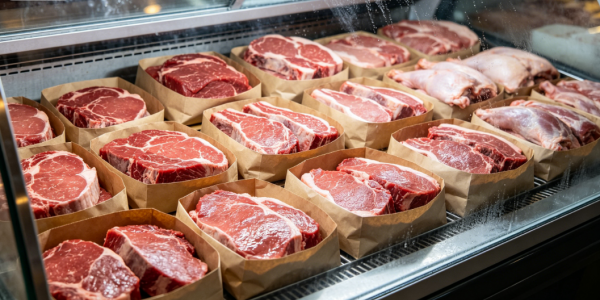 food-grade pure virgin wood butcher paper