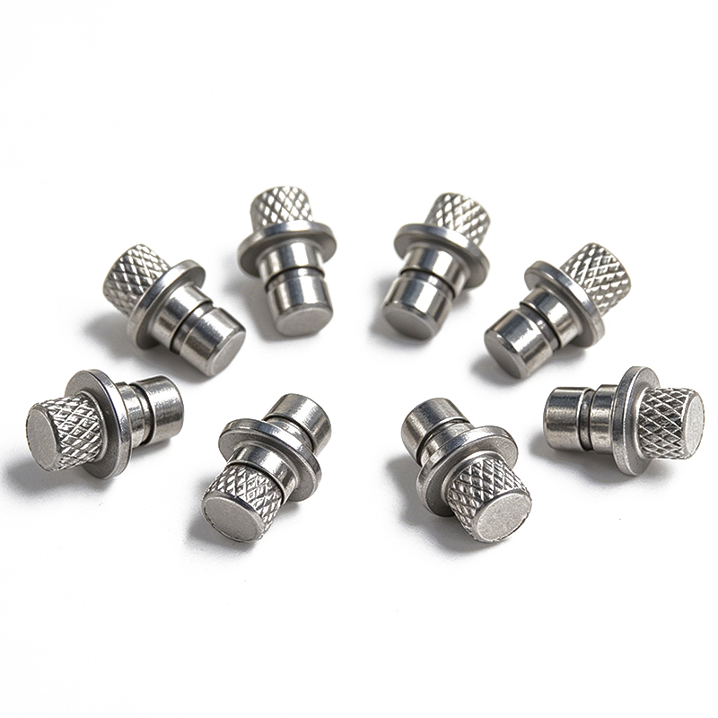 Stainless Steel Knurled Pin 304 With Cold Heading Or Turning Process