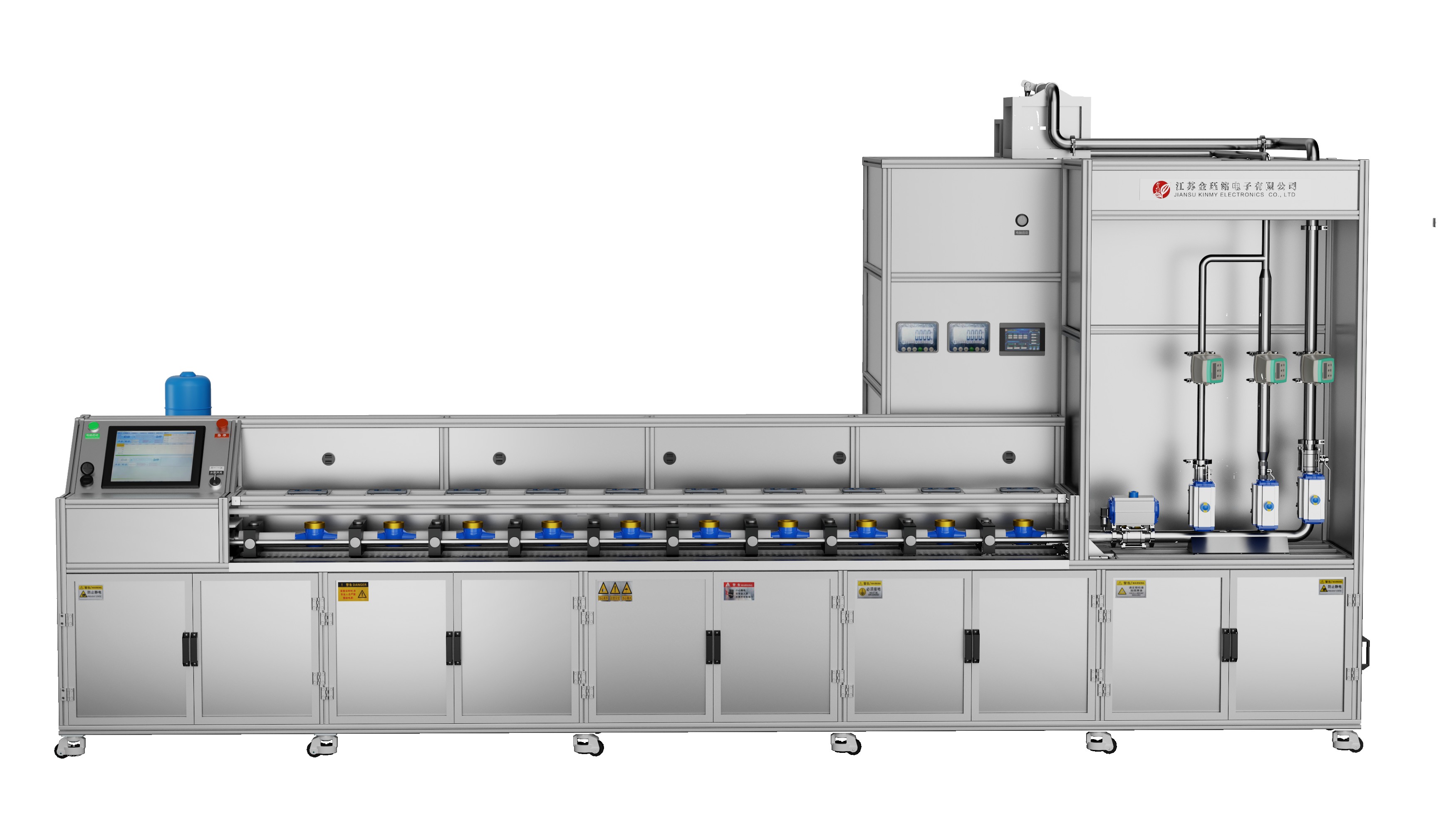 Fully Automatic Water Flow Calibration Device 15-25 (Piston Method+Standard Meter Method)